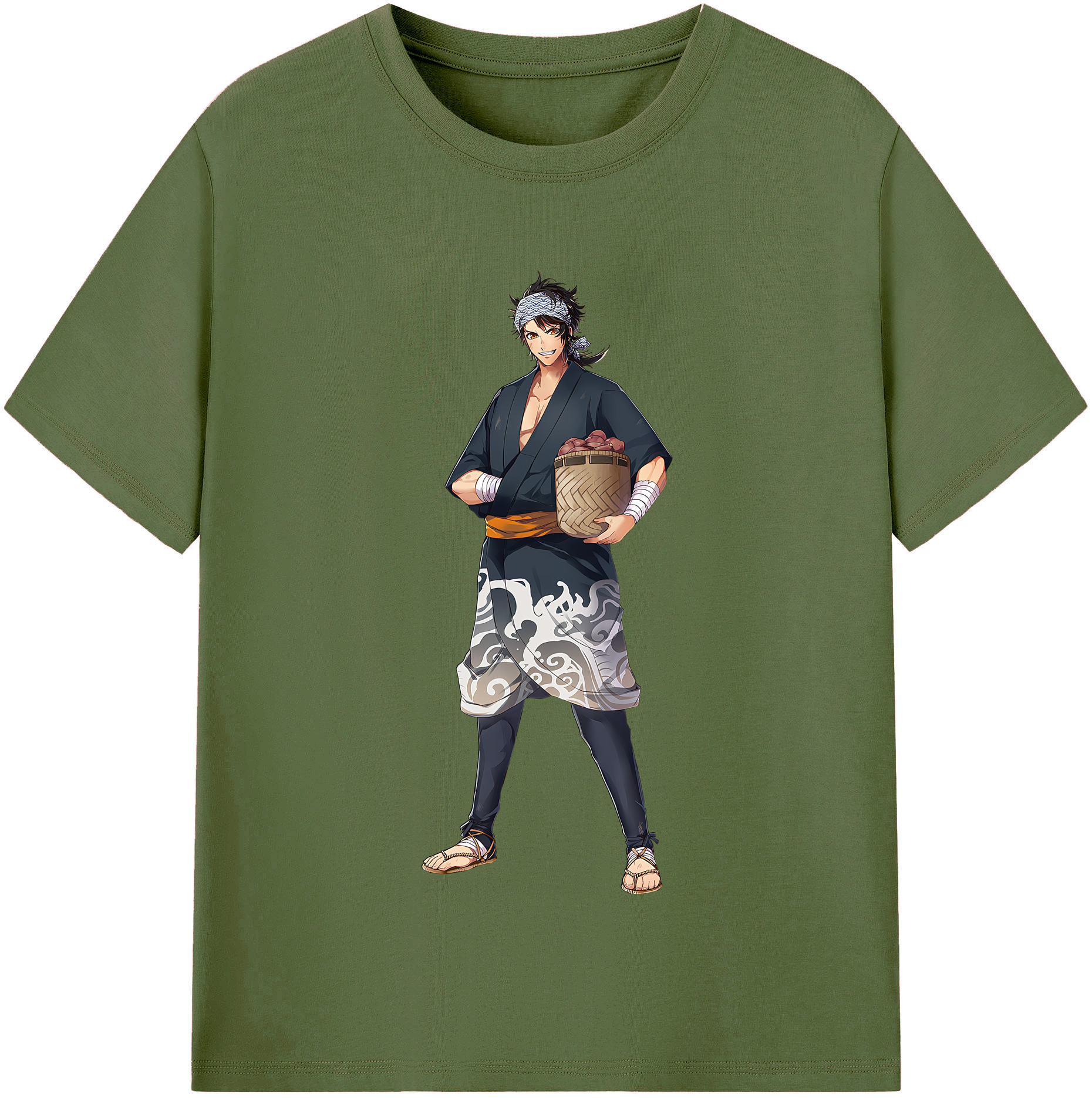 （画像用） 刀剣乱舞 Touken Ranbu 綿100％半袖Tシャツ（フロントプリント）